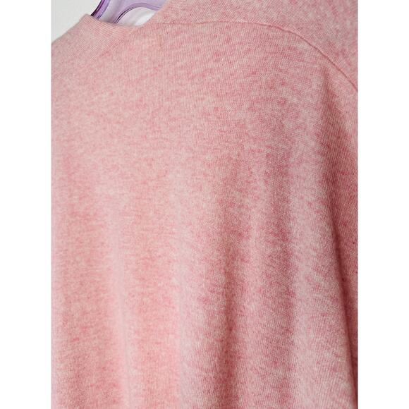 NWT Sablyn Peony Pink Rooney Shawl 100% Cashmere Open Front Sweater Vest S - Picture 10 of 12